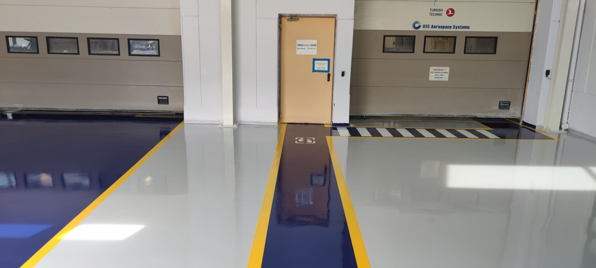 Yönlendirme Çizgileri ve Otopark Çizgi Çalışması uygulama aşaması 1