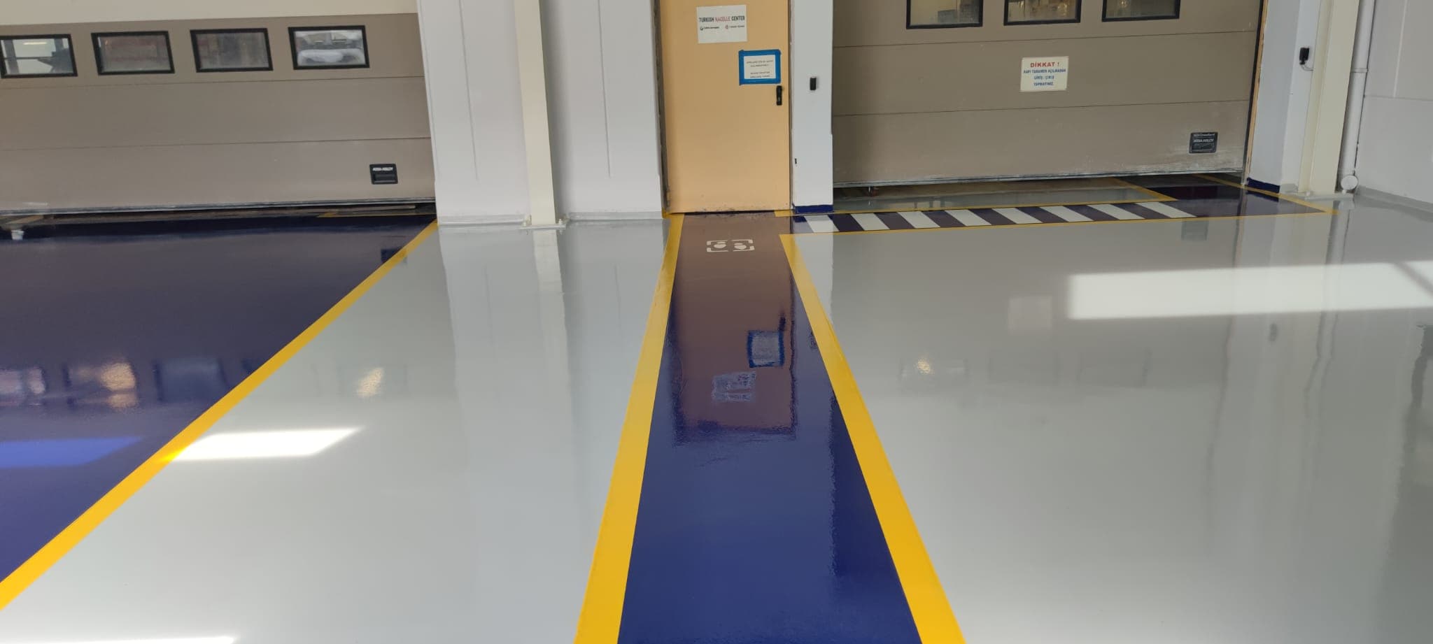 Yönlendirme Çizgileri ve Otopark Çizgi Çalışması uygulama aşaması 2